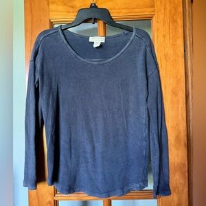 Level Eight Slate Blue Long Sleeve Shirt - Women's Size XS